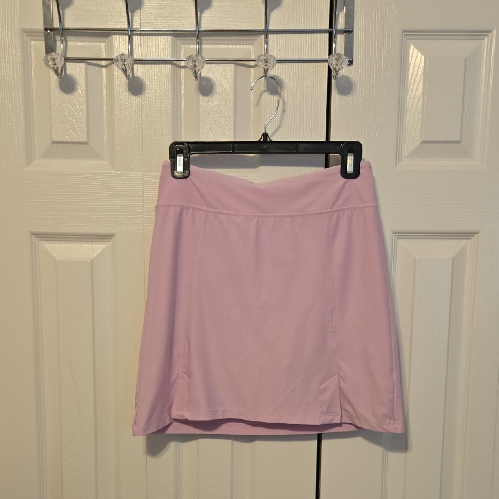 Purple A-Line Mini Skorts for Casual Wear